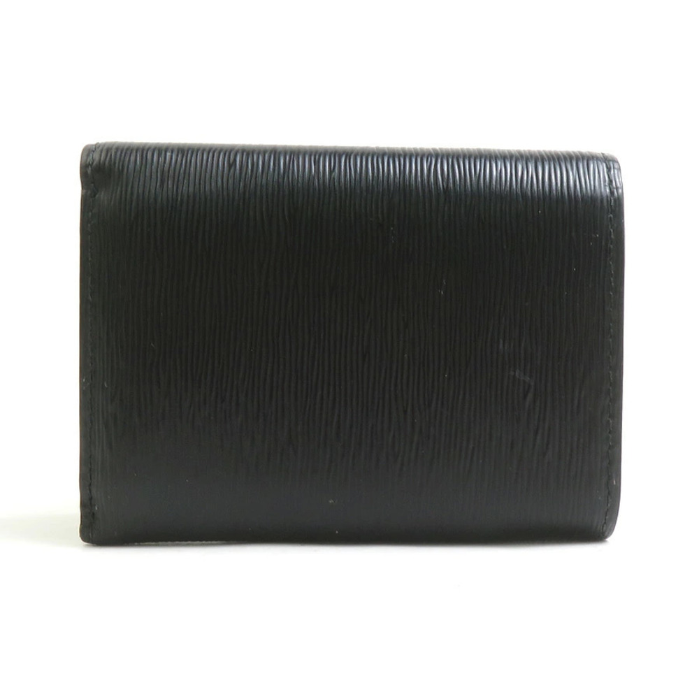Prada Black fold Wallet Tri Leather Black